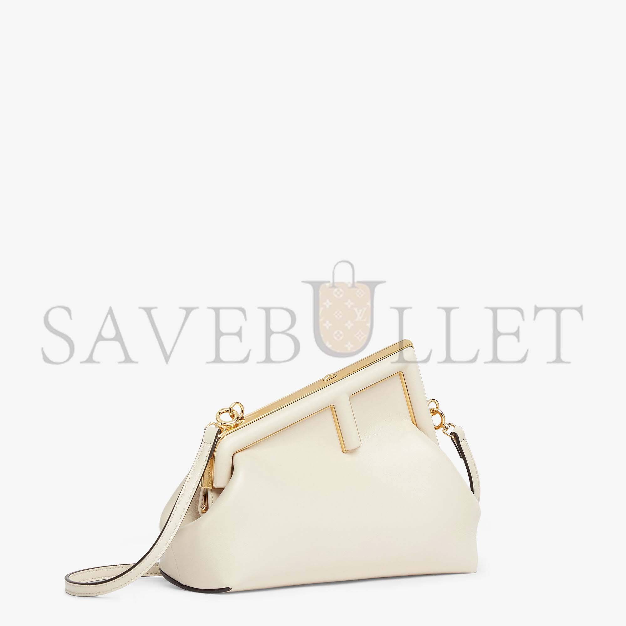 FENDI FIRST SMALL - CAMELLIA LEATHER BAG 8BP129ABVEF0VWM (26*18*9.5cm) FENDI FIRST SMALL - CAMELLIA LEATHER BAG 8BP129ABVEF0VWM (26*18*9.5cm)