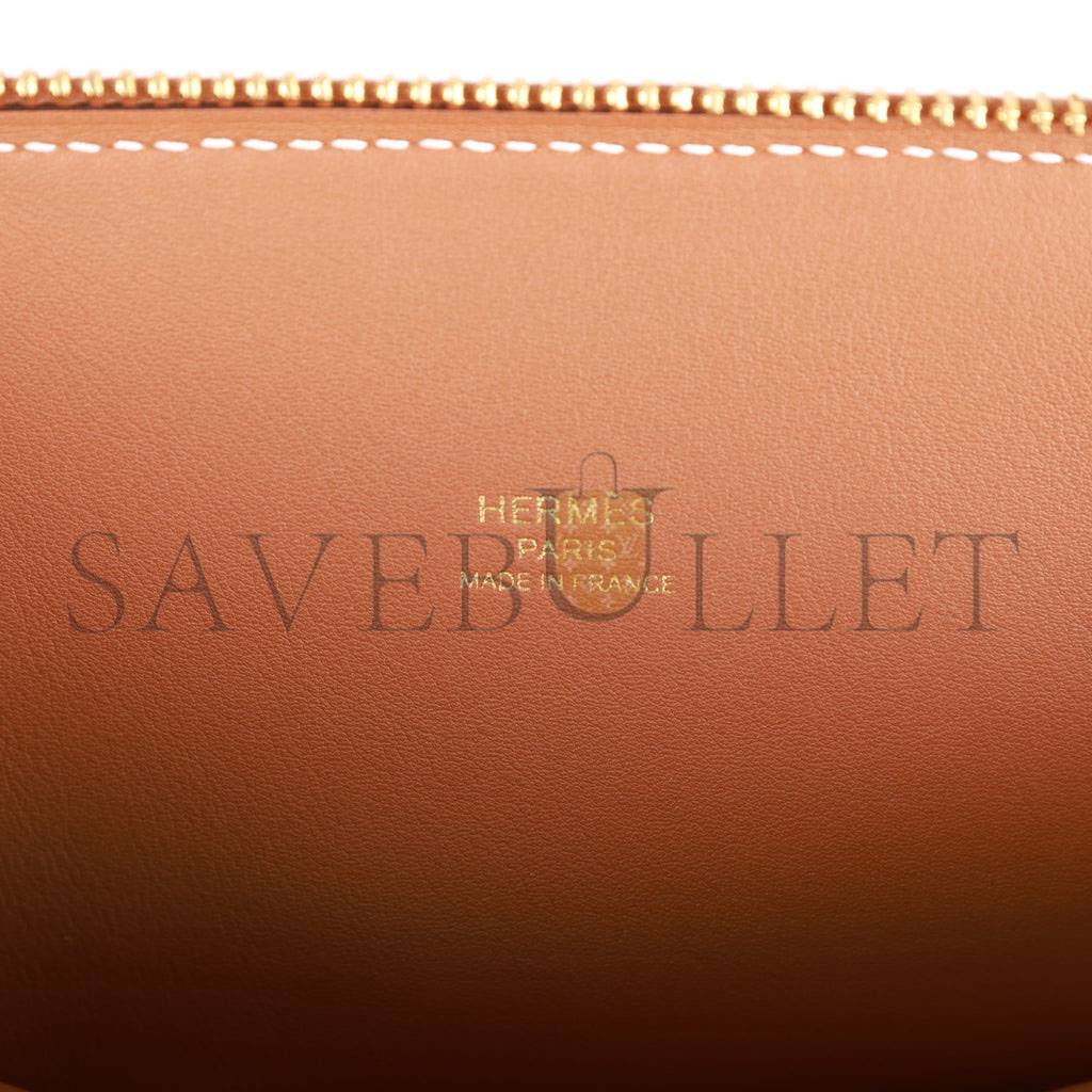 HERMES 1923 BOLIDE 25 EN DESORDRE GOLD EPSOM GOLD HARDWARE (25*20*10cm) HERMES 1923 BOLIDE 25 EN DESORDRE GOLD EPSOM GOLD HARDWARE (25*20*10cm)