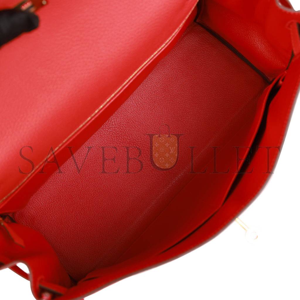 HERMES KELLY RETOURNE 35 GERANIUM TOGO GOLD HARDWARE(35*24*12cm) HERMES KELLY RETOURNE 35 GERANIUM TOGO GOLD HARDWARE(35*24*12cm)