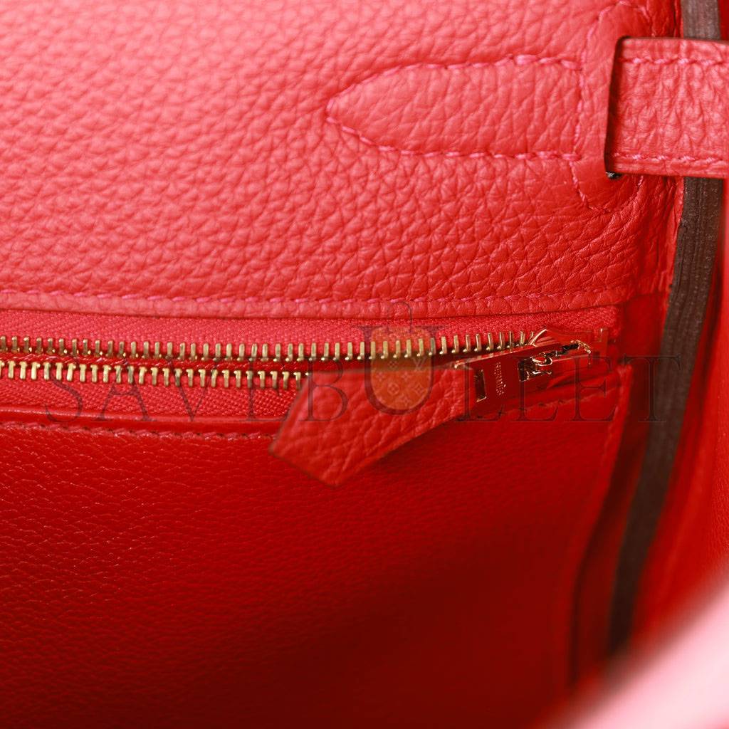 HERMES KELLY RETOURNE 35 GERANIUM TOGO GOLD HARDWARE(35*24*12cm) HERMES KELLY RETOURNE 35 GERANIUM TOGO GOLD HARDWARE(35*24*12cm)