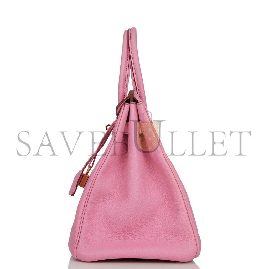 HERMES BIRKIN 35 BUBBLEGUM TOGO GOLD HARDWARE (35cm) HERMES BIRKIN 35 BUBBLEGUM TOGO GOLD HARDWARE (35cm)