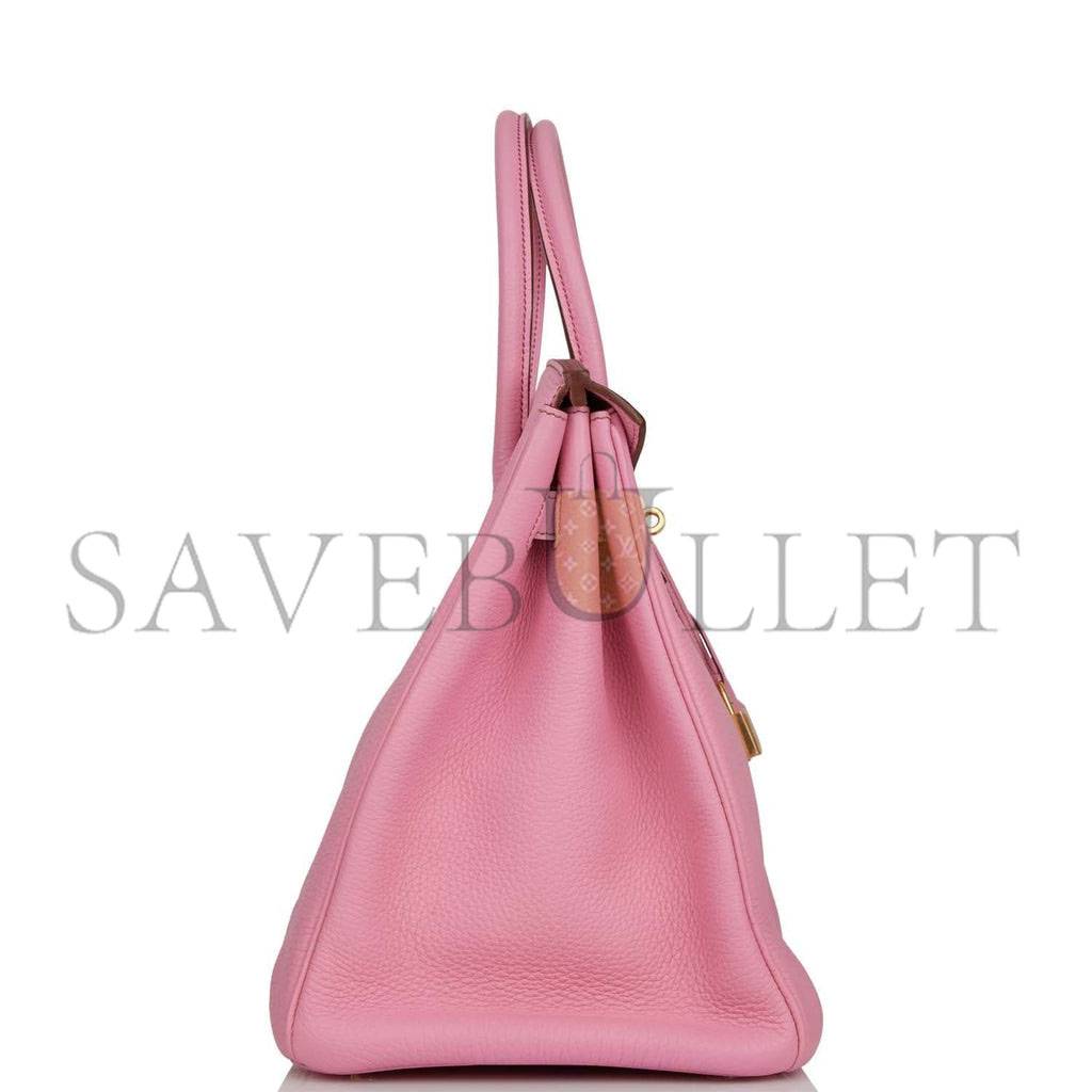 HERMES BIRKIN 35 BUBBLEGUM TOGO GOLD HARDWARE (35cm) HERMES BIRKIN 35 BUBBLEGUM TOGO GOLD HARDWARE (35cm)