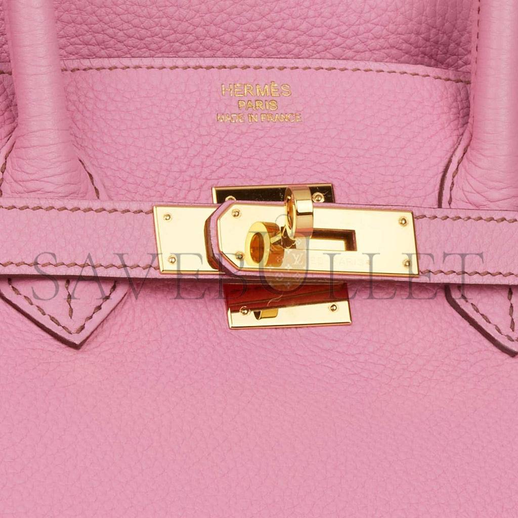 HERMES BIRKIN 35 BUBBLEGUM TOGO GOLD HARDWARE (35cm) HERMES BIRKIN 35 BUBBLEGUM TOGO GOLD HARDWARE (35cm)