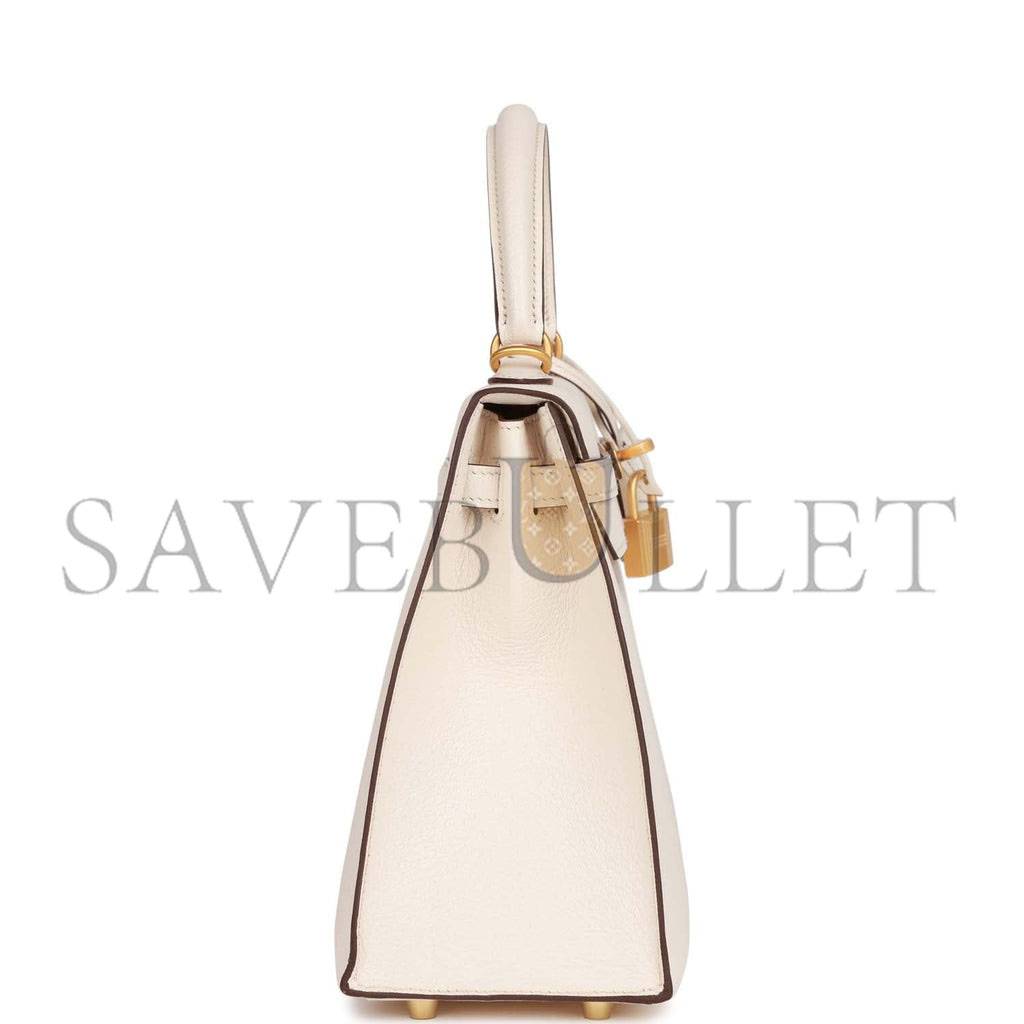 HERMES SPECIAL ORDER (HSS) KELLY SELLIER 25 NATA VERSO EPSOM BRUSHED GOLD HARDWARE HANDMADE (25*17*7cm) HERMES SPECIAL ORDER (HSS) KELLY SELLIER 25 NATA VERSO EPSOM BRUSHED GOLD HARDWARE HANDMADE (25*17*7cm)