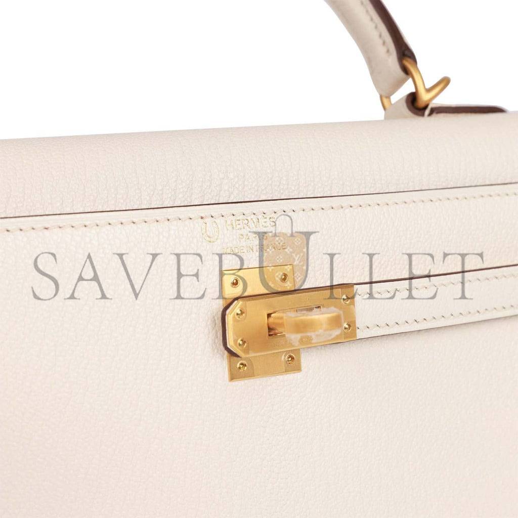 HERMES SPECIAL ORDER (HSS) KELLY SELLIER 25 NATA VERSO EPSOM BRUSHED GOLD HARDWARE HANDMADE (25*17*7cm) HERMES SPECIAL ORDER (HSS) KELLY SELLIER 25 NATA VERSO EPSOM BRUSHED GOLD HARDWARE HANDMADE (25*17*7cm)