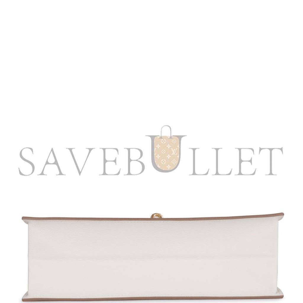 HERMES KELLY DANSE GRIS PERLE SWIFT GOLD HARDWARE (22*16*7cm) HERMES KELLY DANSE GRIS PERLE SWIFT GOLD HARDWARE (22*16*7cm)