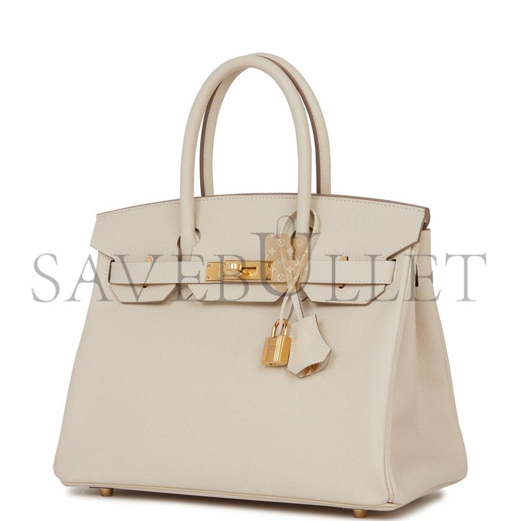 HERMES BIRKIN 30 CRAIE EPSOM GOLD HARDWARE (30cm) HERMES BIRKIN 30 CRAIE EPSOM GOLD HARDWARE (30cm)