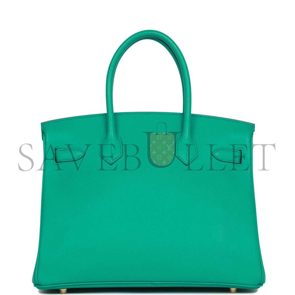 HERMES BIRKIN 30 VERT JADE EPSOM GOLD HARDWARE (30cm) HERMES BIRKIN 30 VERT JADE EPSOM GOLD HARDWARE (30cm)