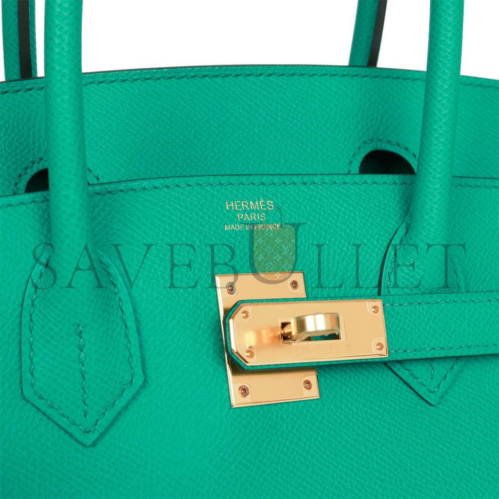 HERMES BIRKIN 30 VERT JADE EPSOM GOLD HARDWARE (30cm) HERMES BIRKIN 30 VERT JADE EPSOM GOLD HARDWARE (30cm)