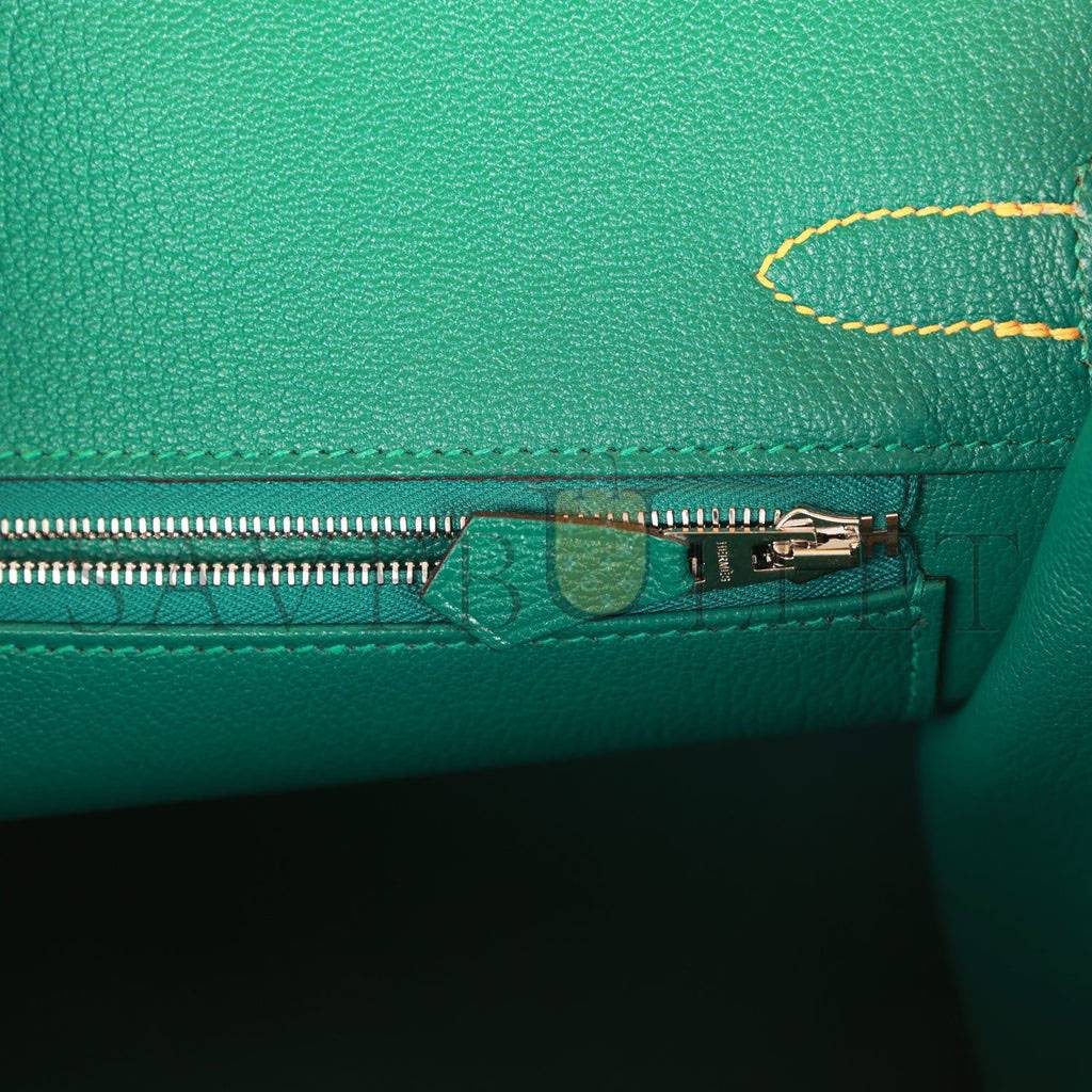 HERMES SPECIAL ORDER (HSS) BIRKIN 30 JAUNE D'OR AND MALACHITE EPSOM BRUSHED PALLADIUM HARDWARE( 30cm*22*16cm) HERMES SPECIAL ORDER (HSS) BIRKIN 30 JAUNE D'OR AND MALACHITE EPSOM BRUSHED PALLADIUM HARDWARE( 30cm*22*16cm)