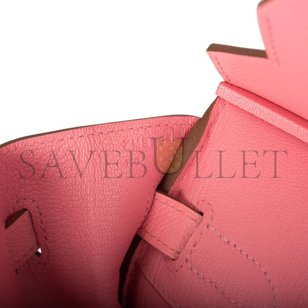 HERMES BIRKIN 30 ROSE CONFETTI EPSOM PALLADIUM HARDWARE (30cm) HERMES BIRKIN 30 ROSE CONFETTI EPSOM PALLADIUM HARDWARE (30cm)