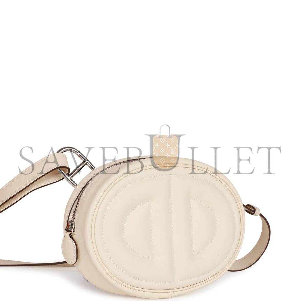 HERMES IN-THE-LOOP BELT BAG NATA SWIFT PALLADIUM HARDWARE (19cm) HERMES IN-THE-LOOP BELT BAG NATA SWIFT PALLADIUM HARDWARE (19cm)