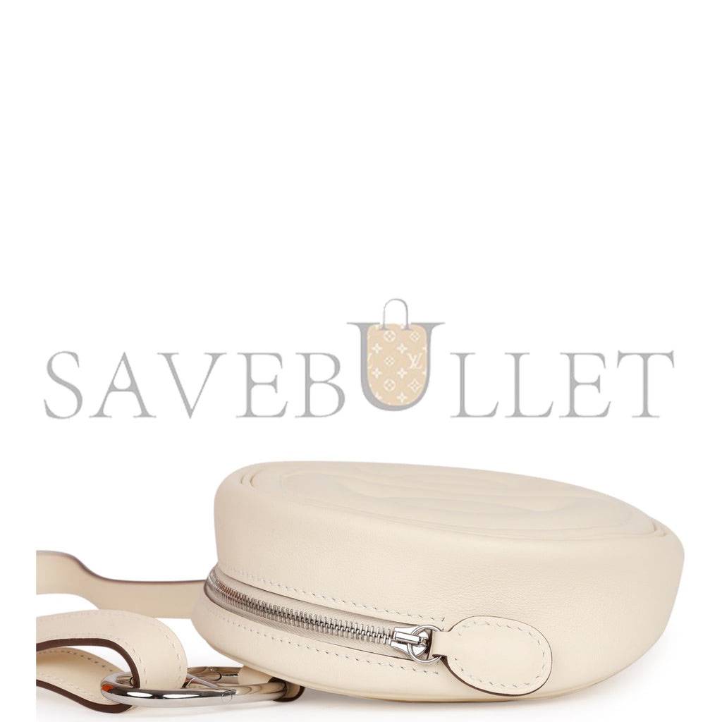 HERMES IN-THE-LOOP BELT BAG NATA SWIFT PALLADIUM HARDWARE (19cm) HERMES IN-THE-LOOP BELT BAG NATA SWIFT PALLADIUM HARDWARE (19cm)