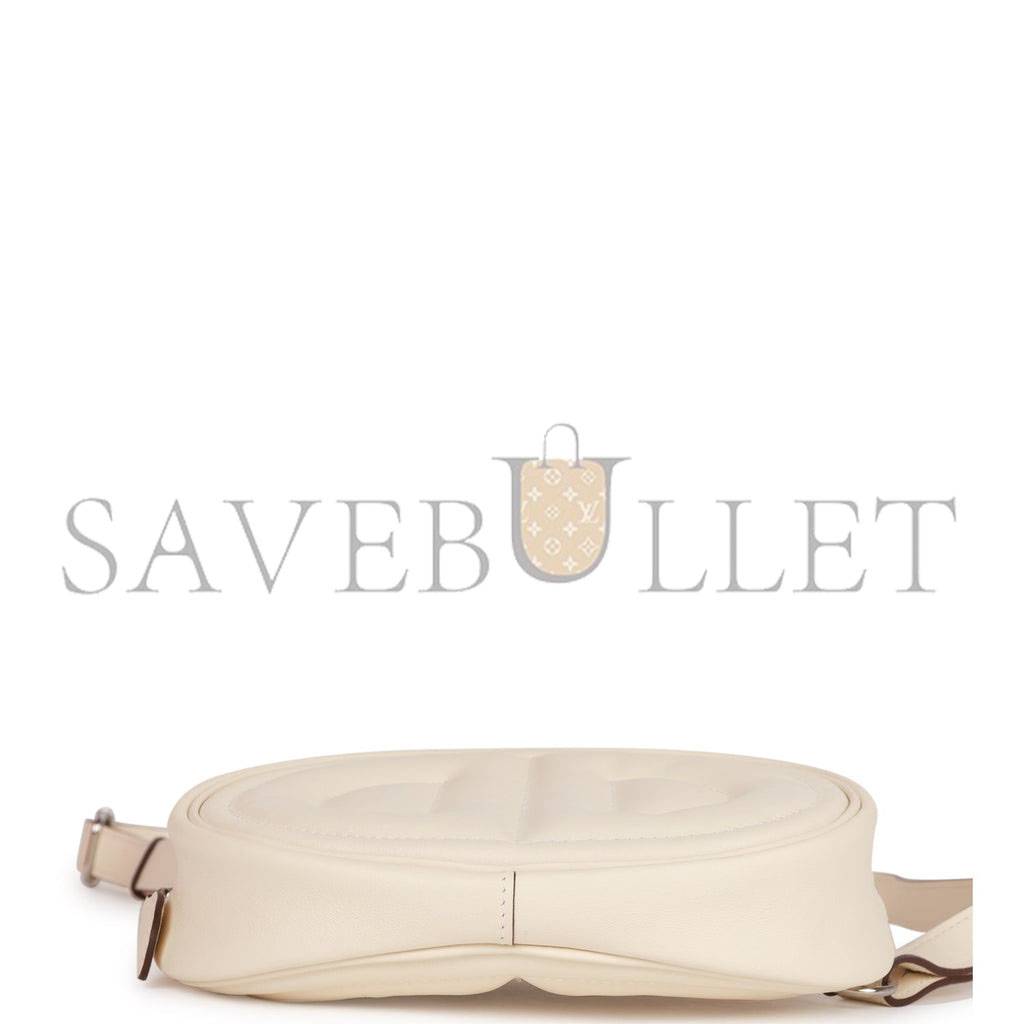 HERMES IN-THE-LOOP BELT BAG NATA SWIFT PALLADIUM HARDWARE (19cm) HERMES IN-THE-LOOP BELT BAG NATA SWIFT PALLADIUM HARDWARE (19cm)
