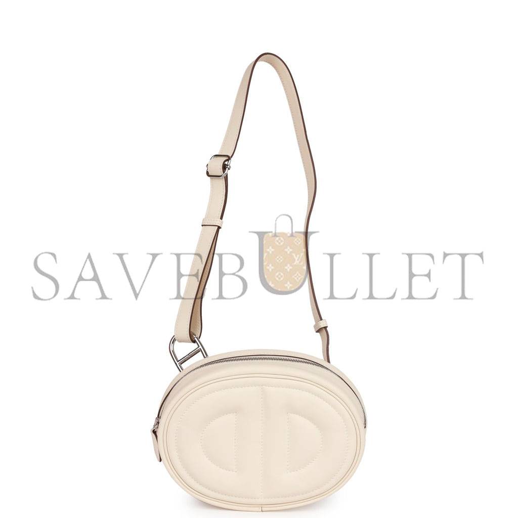 HERMES IN-THE-LOOP BELT BAG NATA SWIFT PALLADIUM HARDWARE (19cm) HERMES IN-THE-LOOP BELT BAG NATA SWIFT PALLADIUM HARDWARE (19cm)
