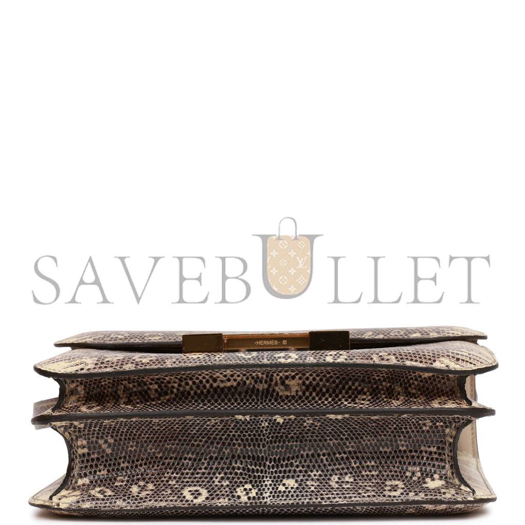 HERMES MINI CONSTANCE 18 OMBRE LIZARD VARANUS GOLD HARDWARE (18*16*5cm) HERMES MINI CONSTANCE 18 OMBRE LIZARD VARANUS GOLD HARDWARE (18*16*5cm)
