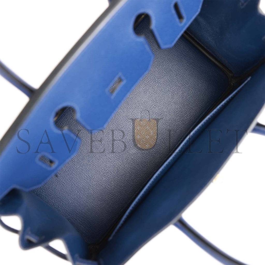 HERMES BIRKIN 30 BLEU SAPHIR EPSOM GOLD HARDWARE (30cm) HERMES BIRKIN 30 BLEU SAPHIR EPSOM GOLD HARDWARE (30cm)