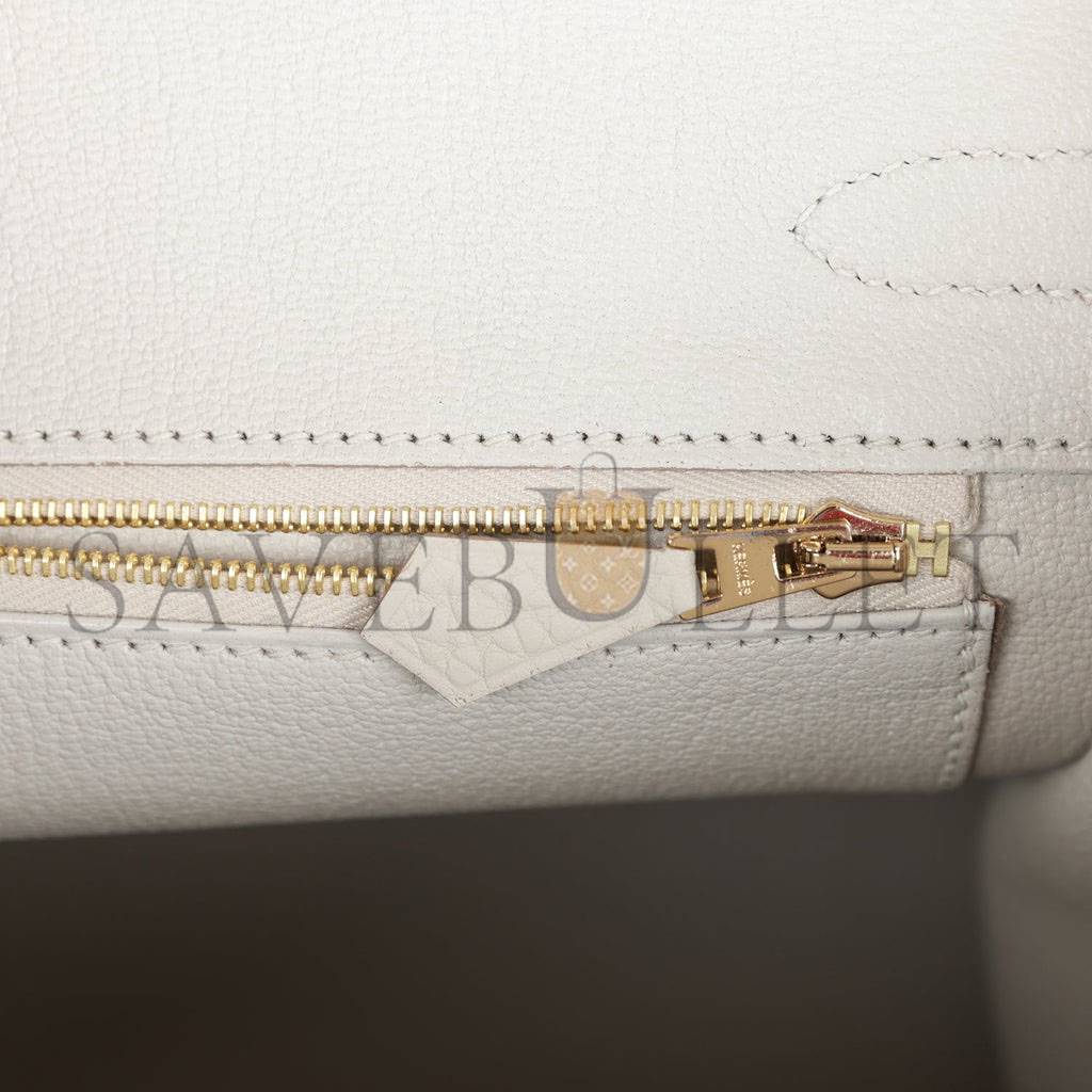 HERMES BIRKIN 30 GRIS PERLE TOGO GOLD HARDWARE (30cm) HERMES BIRKIN 30 GRIS PERLE TOGO GOLD HARDWARE (30cm)