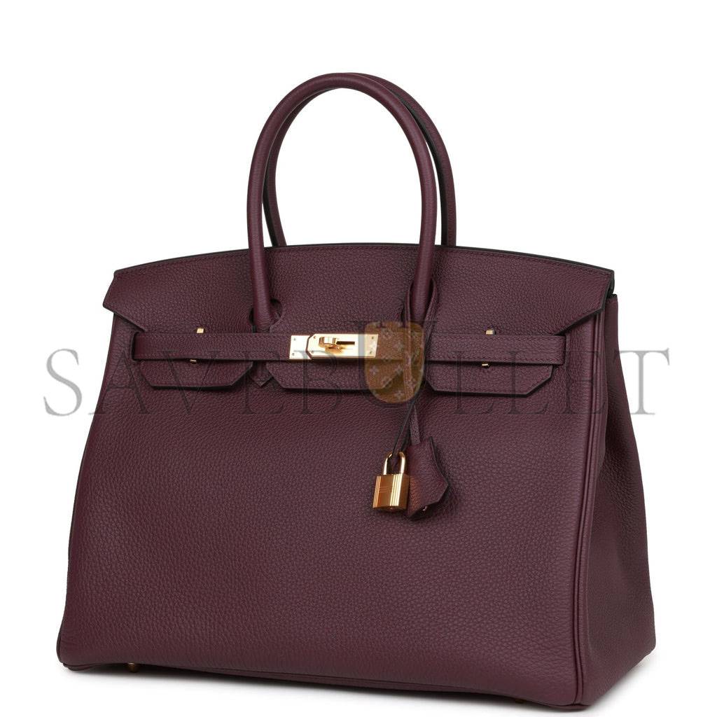 HERMES BIRKIN 35 CASSIS TOGO GOLD HARDWARE 39806150312030 (35cm) HERMES BIRKIN 35 CASSIS TOGO GOLD HARDWARE 39806150312030 (35cm)