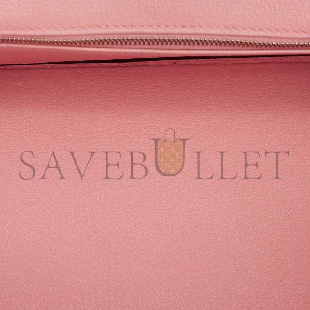 HERMES BIRKIN 25 ROSE SAKURA JONATHAN PALLADIUM HARDWARE HANDMADE (25cm) HERMES BIRKIN 25 ROSE SAKURA JONATHAN PALLADIUM HARDWARE HANDMADE (25cm)