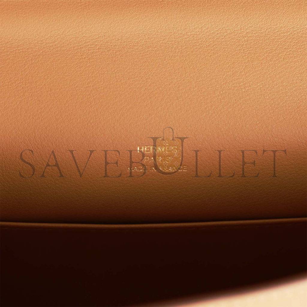 HERMES KELLY POCHETTE BISCUIT SWIFT GOLD HARDWARE (22*12*13cm) HERMES KELLY POCHETTE BISCUIT SWIFT GOLD HARDWARE (22*12*13cm)