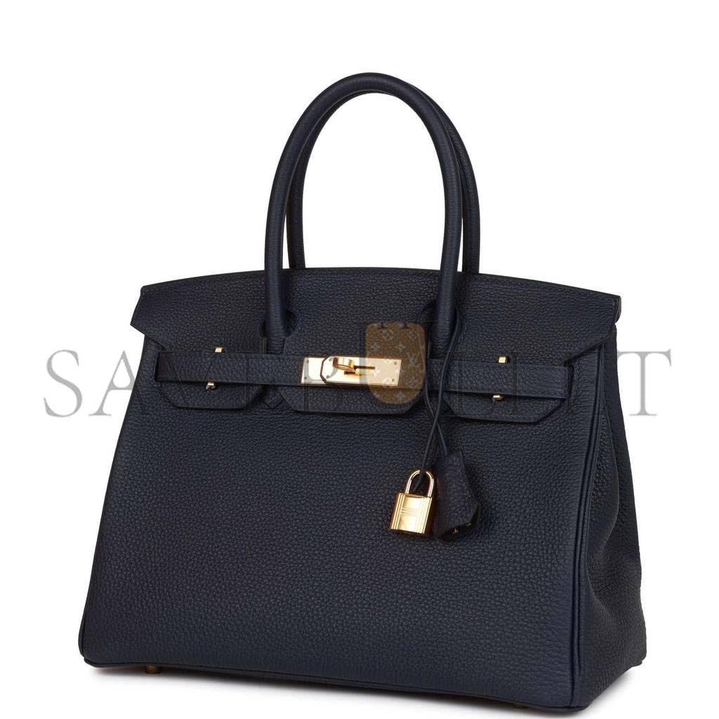 HERMES BIRKIN 30 BLEU NUIT TOGO GOLD HARDWARE (30cm) HERMES BIRKIN 30 BLEU NUIT TOGO GOLD HARDWARE (30cm)