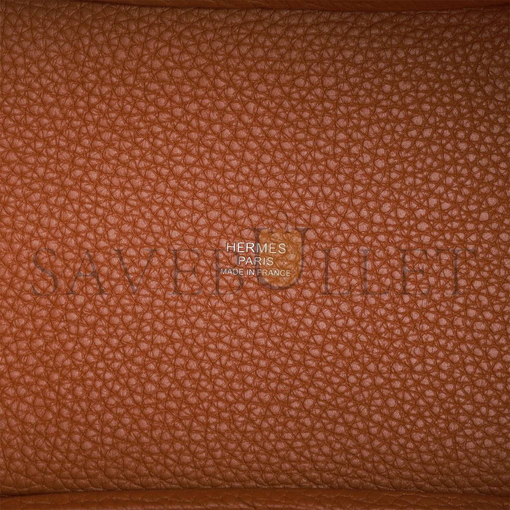 HERMES ECLAT PICOTIN LOCK 18 GOLD CLEMENCE PALLADIUM HARDWARE (18cm) HERMES ECLAT PICOTIN LOCK 18 GOLD CLEMENCE PALLADIUM HARDWARE (18cm)