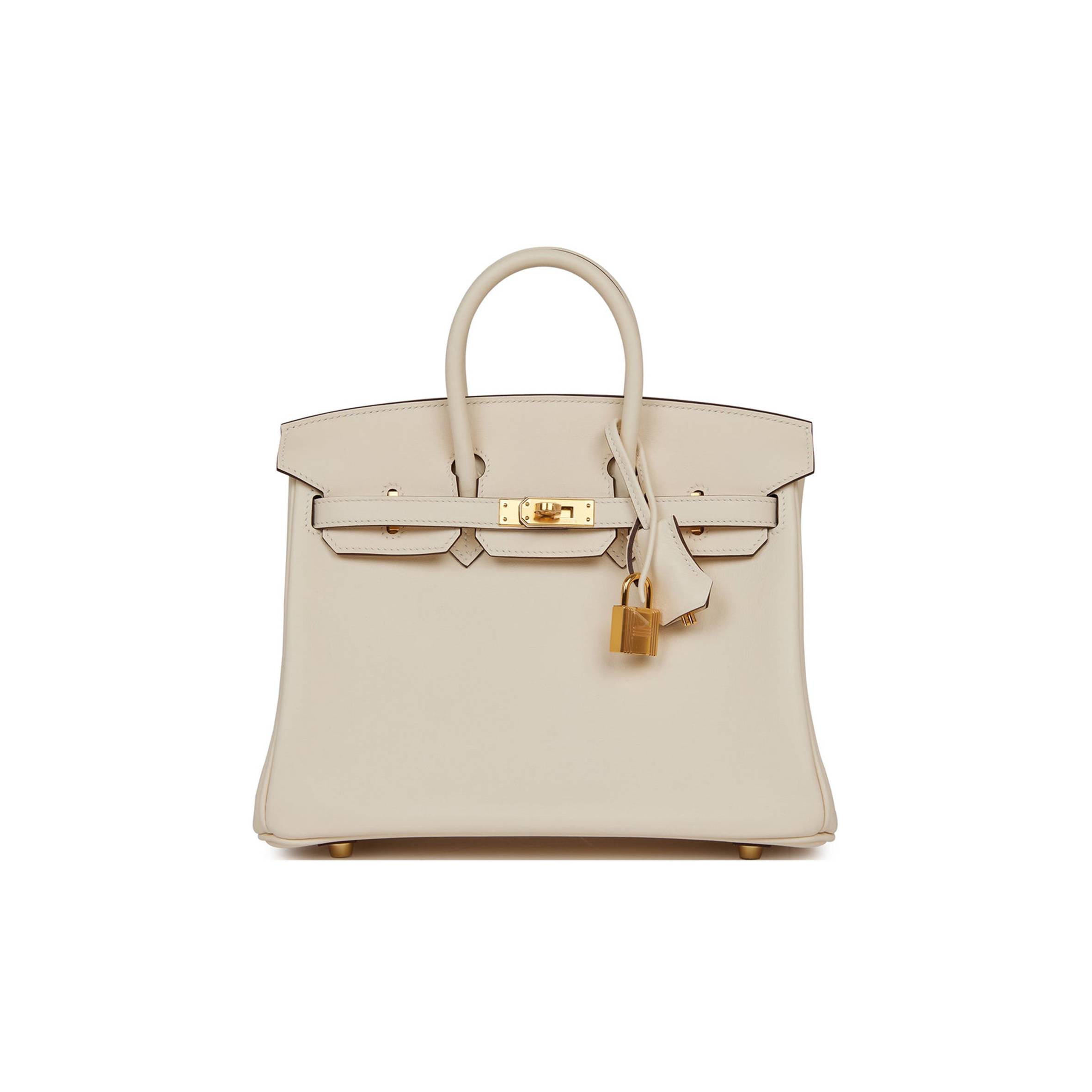 HERMES BIRKIN 25 NATA SWIFT GOLD HARDWARE (25cm) HERMES BIRKIN 25 NATA SWIFT GOLD HARDWARE (25cm)