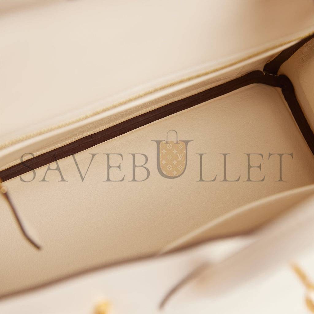 HERMES BIRKIN 25 NATA SWIFT GOLD HARDWARE (25cm) HERMES BIRKIN 25 NATA SWIFT GOLD HARDWARE (25cm)