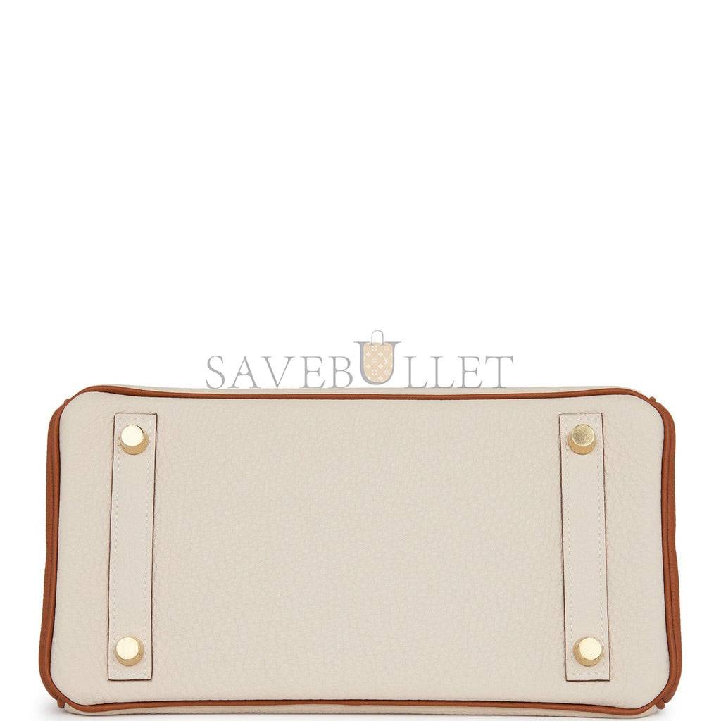 HERMES SPECIAL ORDER (HSS) BIRKIN 25 CRAIE AND GOLD TOGO BRUSHED GOLD HARDWARE HANDMADE (25cm) HERMES SPECIAL ORDER (HSS) BIRKIN 25 CRAIE AND GOLD TOGO BRUSHED GOLD HARDWARE HANDMADE (25cm)