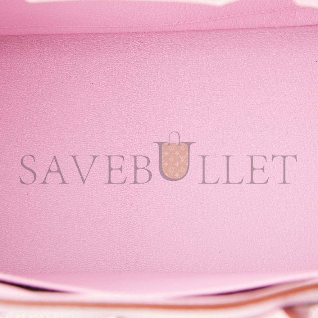 HERMES BIRKIN 30 MAUVE SYLVESTRE CLEMENCE PALLADIUM HARDWARE (30cm) HERMES BIRKIN 30 MAUVE SYLVESTRE CLEMENCE PALLADIUM HARDWARE (30cm)