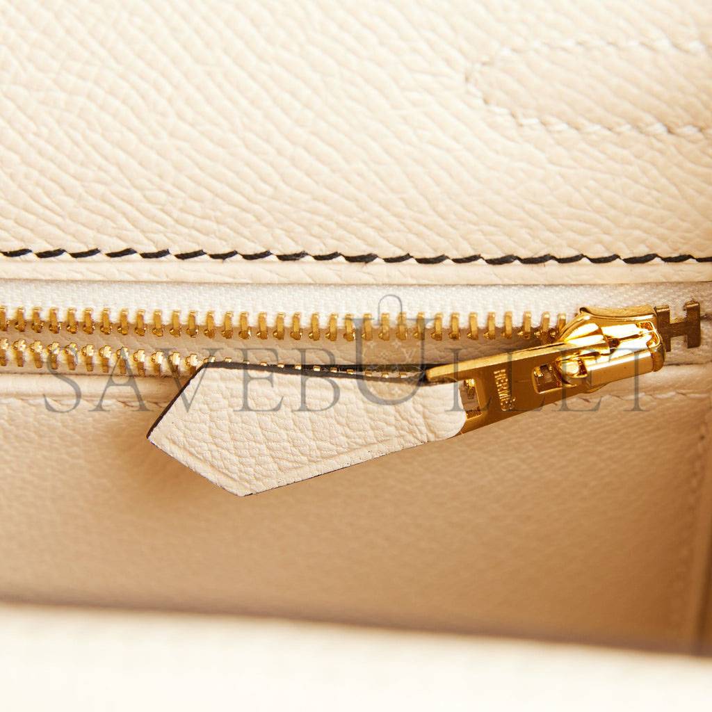 HERMES SPECIAL ORDER (HSS) KELLY SELLIER 25 NATA AND BLACK EPSOM GOLD HARDWARE HANDMADE (25*17*7cm) HERMES SPECIAL ORDER (HSS) KELLY SELLIER 25 NATA AND BLACK EPSOM GOLD HARDWARE HANDMADE (25*17*7cm)