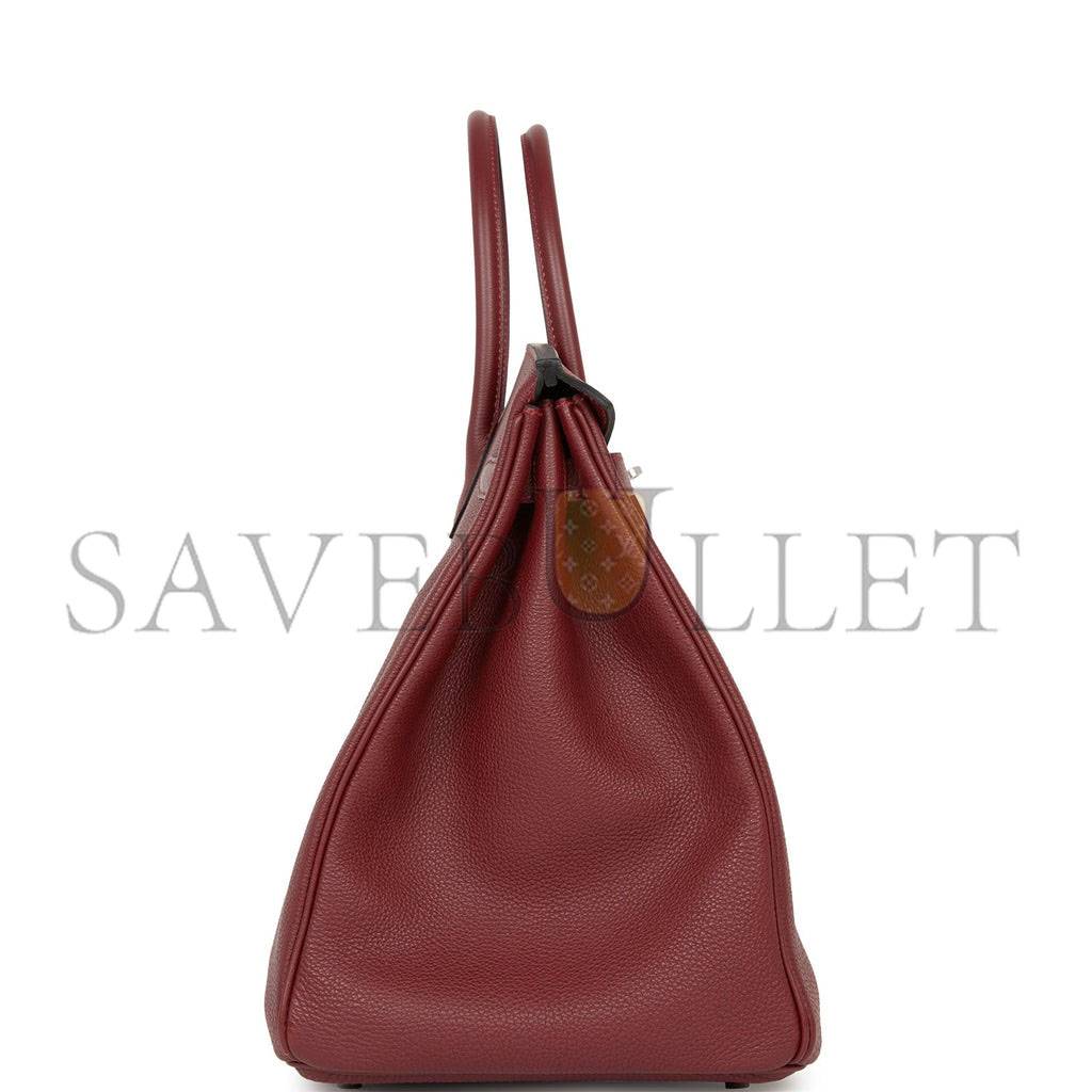 HERMES BIRKIN 40 ROUGE H TOGO PALLADIUM HARDWARE (40cm) HERMES BIRKIN 40 ROUGE H TOGO PALLADIUM HARDWARE (40cm)