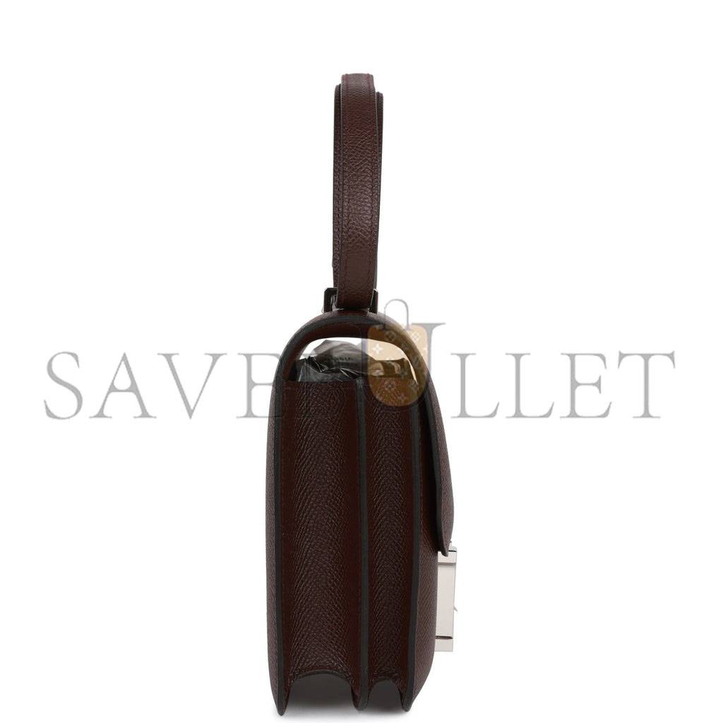 HERMES CONSTANCE 18 ROUGE SELLIER EPSOM PALLADIUM HARDWARE 39835891728478 (18cm) HERMES CONSTANCE 18 ROUGE SELLIER EPSOM PALLADIUM HARDWARE 39835891728478 (18cm)