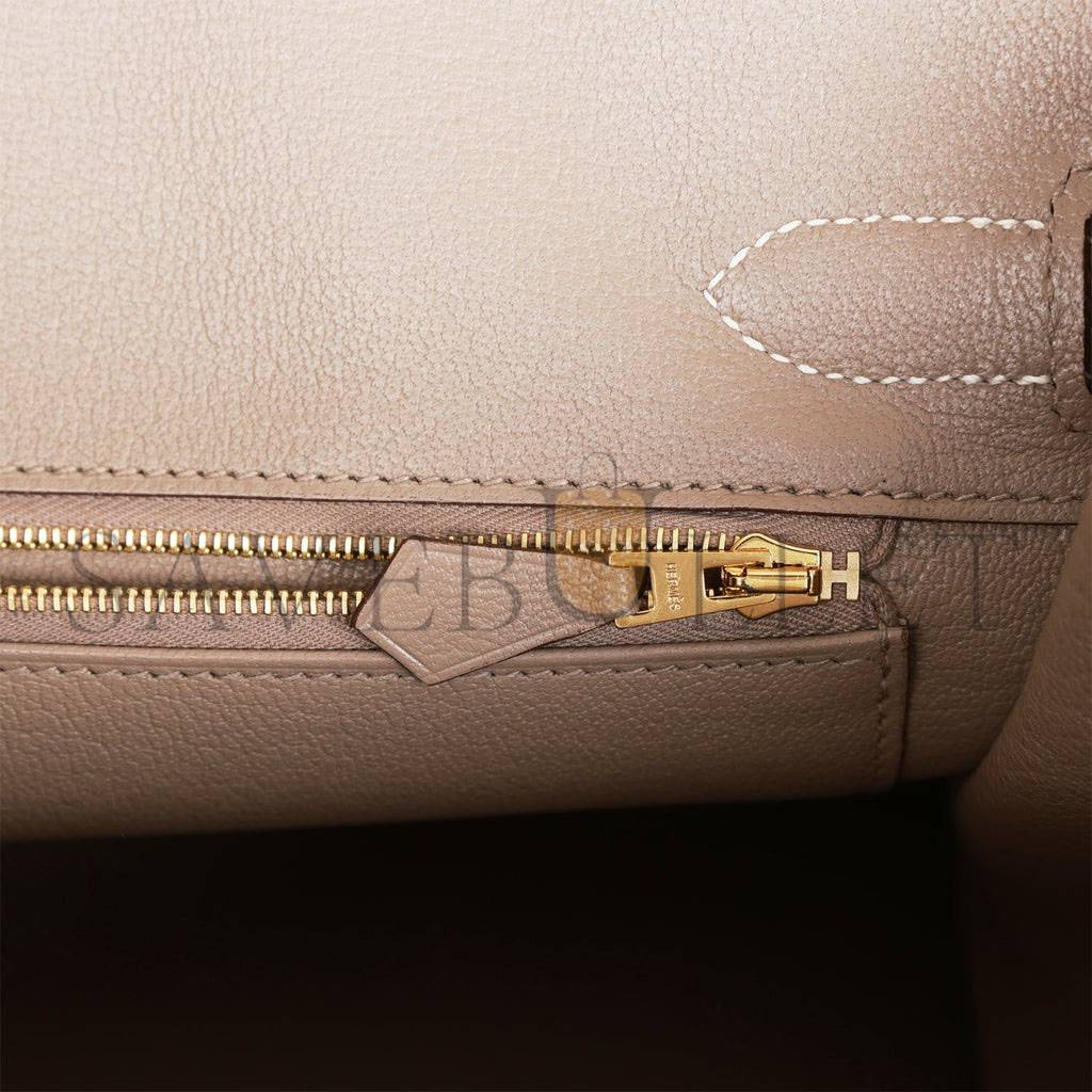 HERMES SPECIAL ORDER (HSS) BIRKIN 30 CRAIE AND GRIS ASPHALTE EPSOM BRUSHED GOLD HARDWARE( 30cm*22*16cm) HERMES SPECIAL ORDER (HSS) BIRKIN 30 CRAIE AND GRIS ASPHALTE EPSOM BRUSHED GOLD HARDWARE( 30cm*22*16cm)