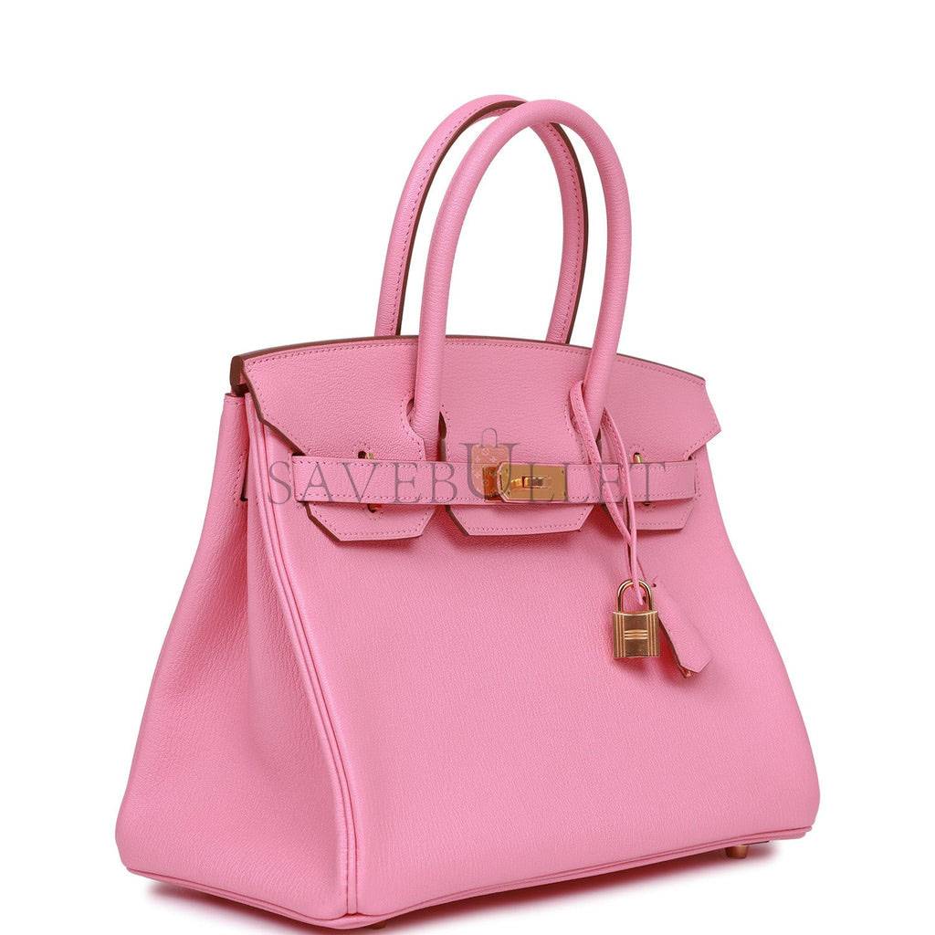 HERMES BIRKIN 30 ROSE CONFETTI CHEVRE GOLD HARDWARE (30cm) HERMES BIRKIN 30 ROSE CONFETTI CHEVRE GOLD HARDWARE (30cm)