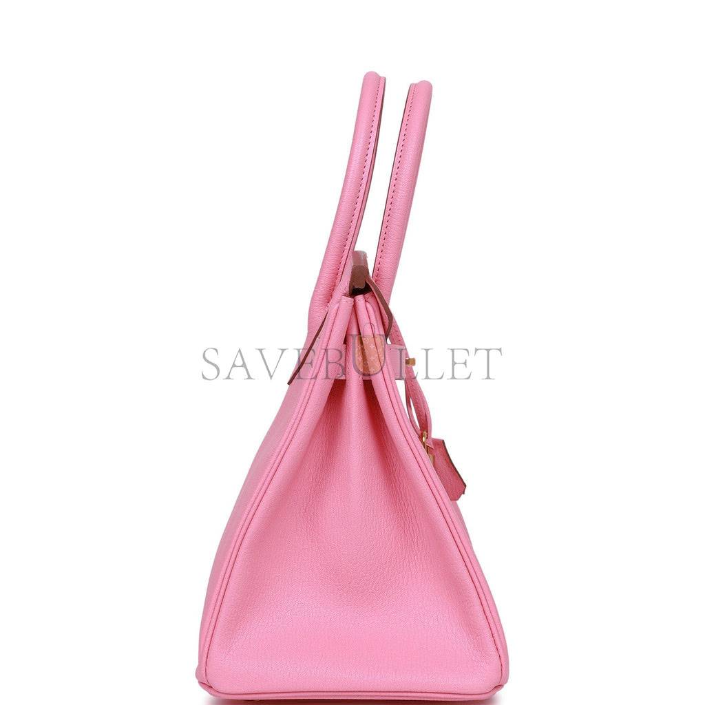 HERMES BIRKIN 30 ROSE CONFETTI CHEVRE GOLD HARDWARE (30cm) HERMES BIRKIN 30 ROSE CONFETTI CHEVRE GOLD HARDWARE (30cm)
