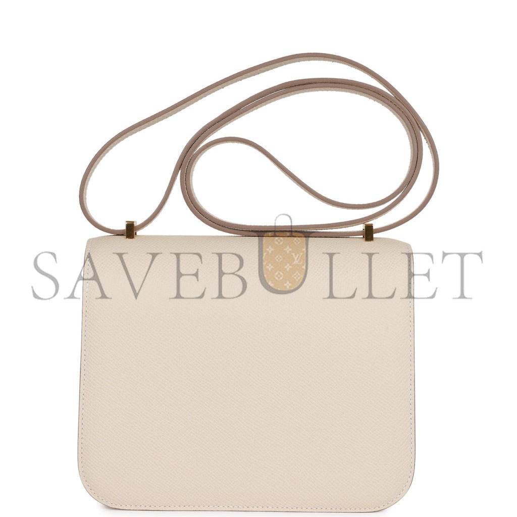 HERMES CONSTANCE 18 CRAIE EPSOM GOLD HARDWARE (18cm) HERMES CONSTANCE 18 CRAIE EPSOM GOLD HARDWARE (18cm)