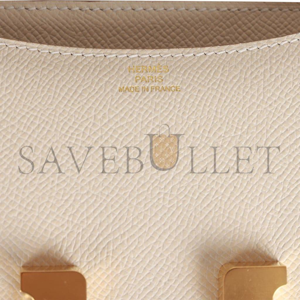 HERMES CONSTANCE 18 CRAIE EPSOM GOLD HARDWARE (18cm) HERMES CONSTANCE 18 CRAIE EPSOM GOLD HARDWARE (18cm)