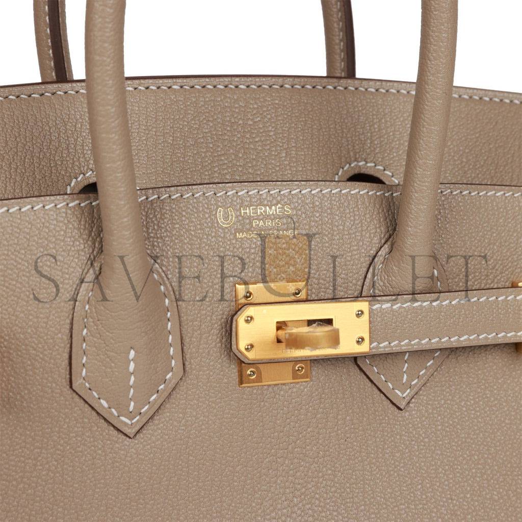 HERMES SPECIAL ORDER (HSS) BIRKIN 25 GRIS TOURTERELLE VERSO CHEVRE BRUSHED GOLD HARDWARE HANDMADE (25cm) HERMES SPECIAL ORDER (HSS) BIRKIN 25 GRIS TOURTERELLE VERSO CHEVRE BRUSHED GOLD HARDWARE HANDMADE (25cm)