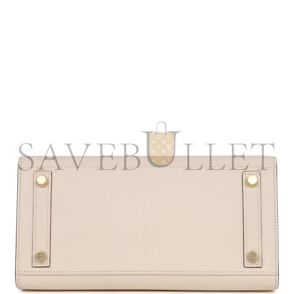 HERMES BIRKIN SELLIER 25 NATA EPSOM GOLD HARDWARE HANDMADE (25cm) HERMES BIRKIN SELLIER 25 NATA EPSOM GOLD HARDWARE HANDMADE (25cm)