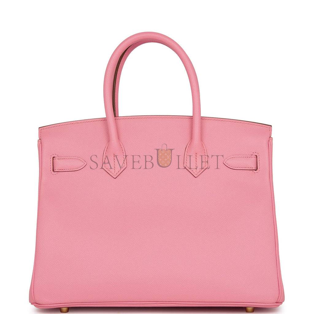 HERMES BIRKIN 30 ROSE CONFETTI EPSOM GOLD HARDWARE (30cm) HERMES BIRKIN 30 ROSE CONFETTI EPSOM GOLD HARDWARE (30cm)