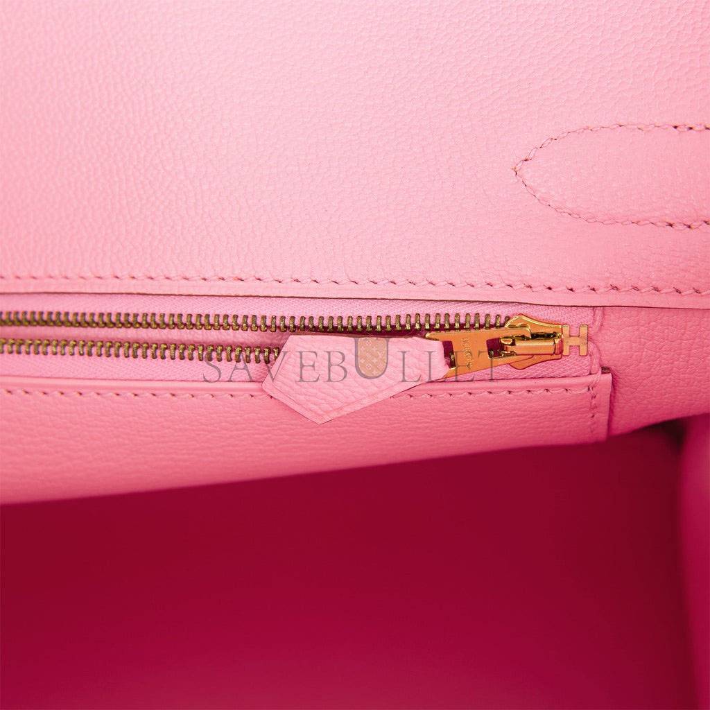 HERMES BIRKIN 30 ROSE CONFETTI EPSOM GOLD HARDWARE (30cm) HERMES BIRKIN 30 ROSE CONFETTI EPSOM GOLD HARDWARE (30cm)