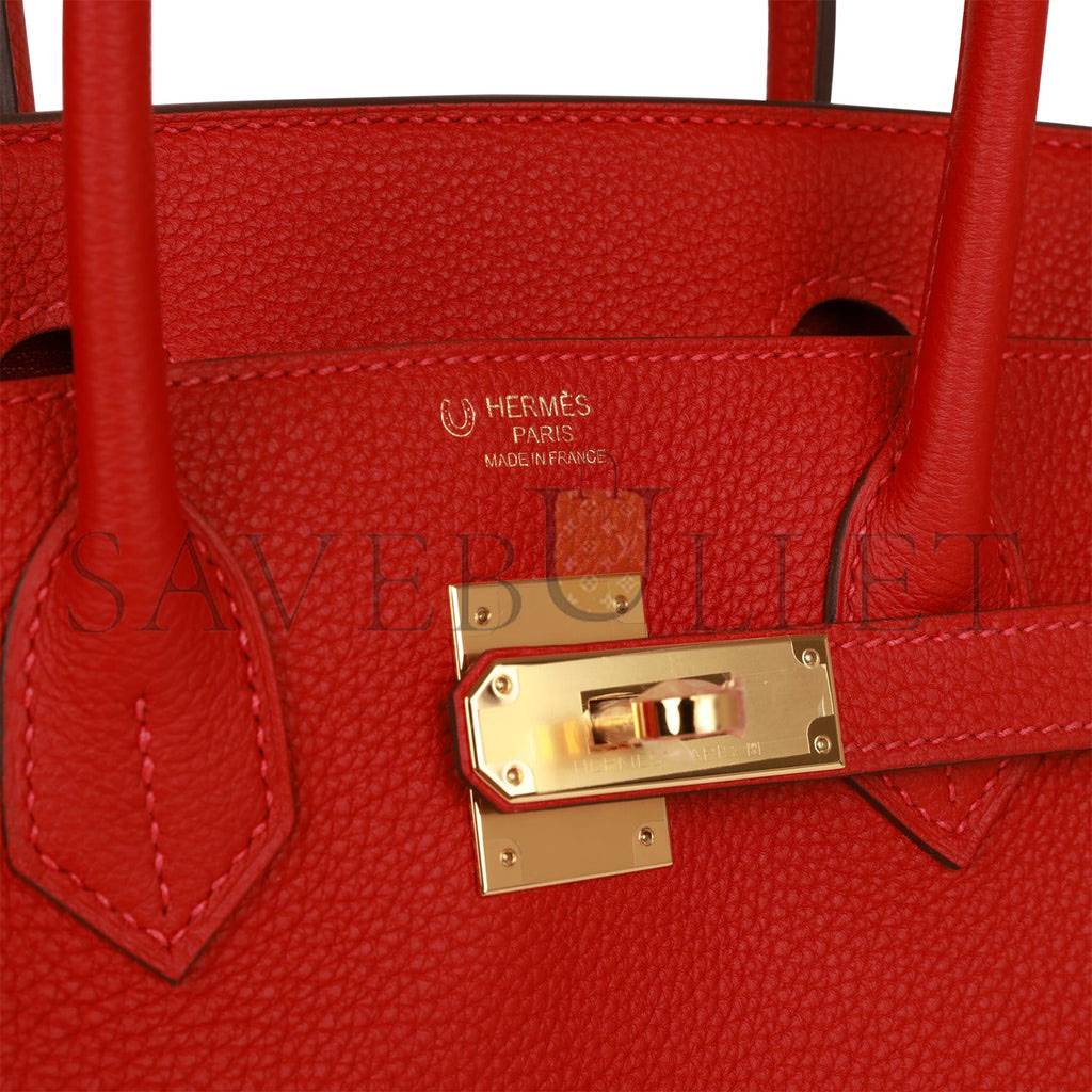 HERMES SPECIAL ORDER (HSS) BIRKIN 30 ROUGE CASAQUE TOGO GOLD HARDWARE ( 30cm*22*16cm) HERMES SPECIAL ORDER (HSS) BIRKIN 30 ROUGE CASAQUE TOGO GOLD HARDWARE ( 30cm*22*16cm)