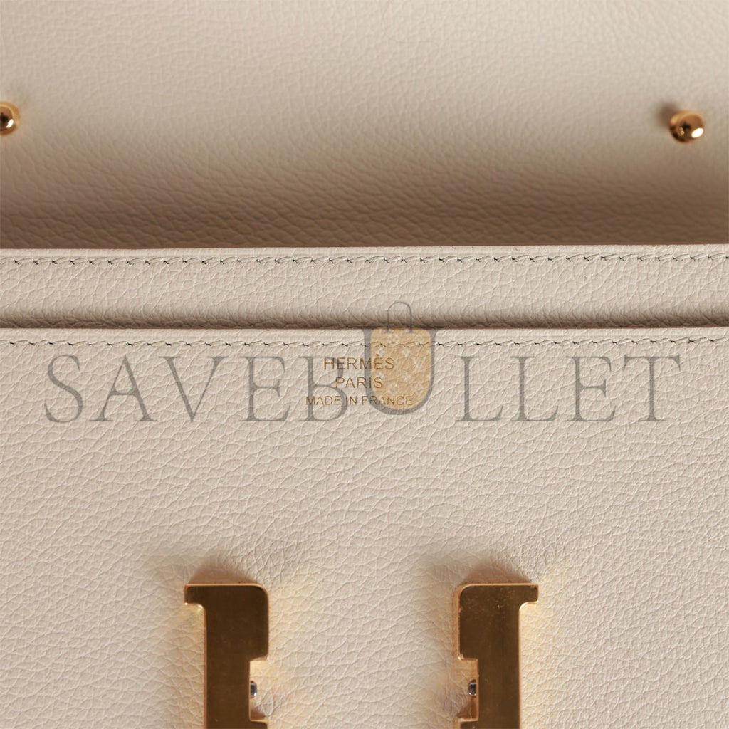 HERMES CONSTANCE WALLET TO GO BETON EVERCOLOR GOLD HARDWARE (22*11cm) HERMES CONSTANCE WALLET TO GO BETON EVERCOLOR GOLD HARDWARE (22*11cm)