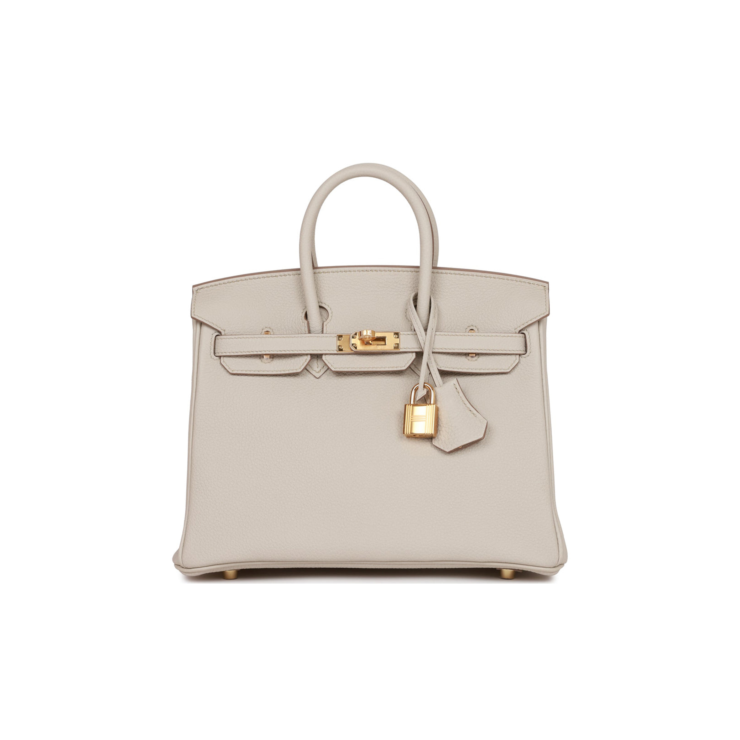 HERMES BIRKIN 25 BETON TOGO GOLD HARDWARE HANDMADE(25*19*12cm) HERMES BIRKIN 25 BETON TOGO GOLD HARDWARE HANDMADE(25*19*12cm)