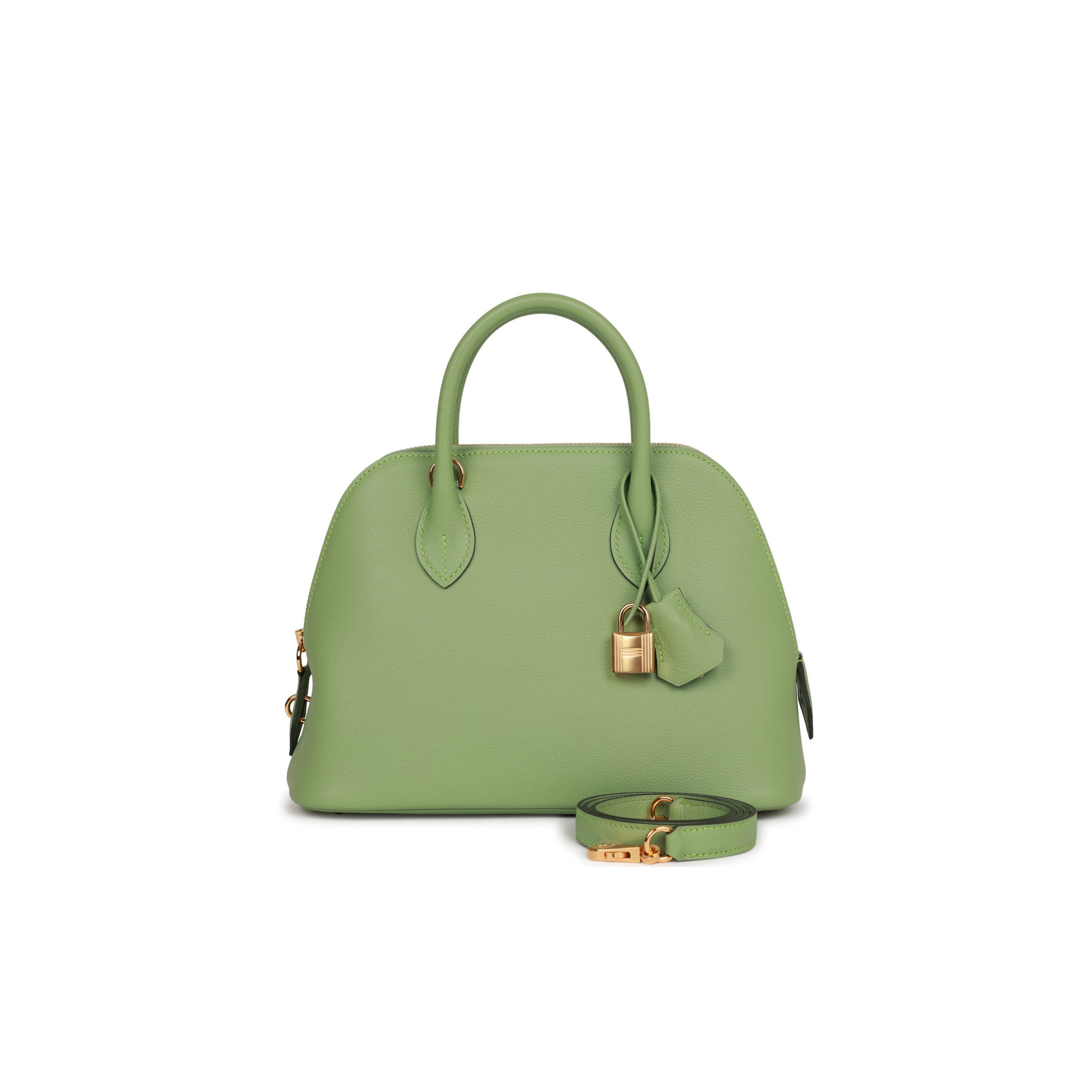 HERMES 1923 BOLIDE 25 WHITE EVERCOLOR VERSO PALLADIUM HARDWARE (25*20*10cm) HERMES 1923 BOLIDE 25 WHITE EVERCOLOR VERSO PALLADIUM HARDWARE (25*20*10cm)