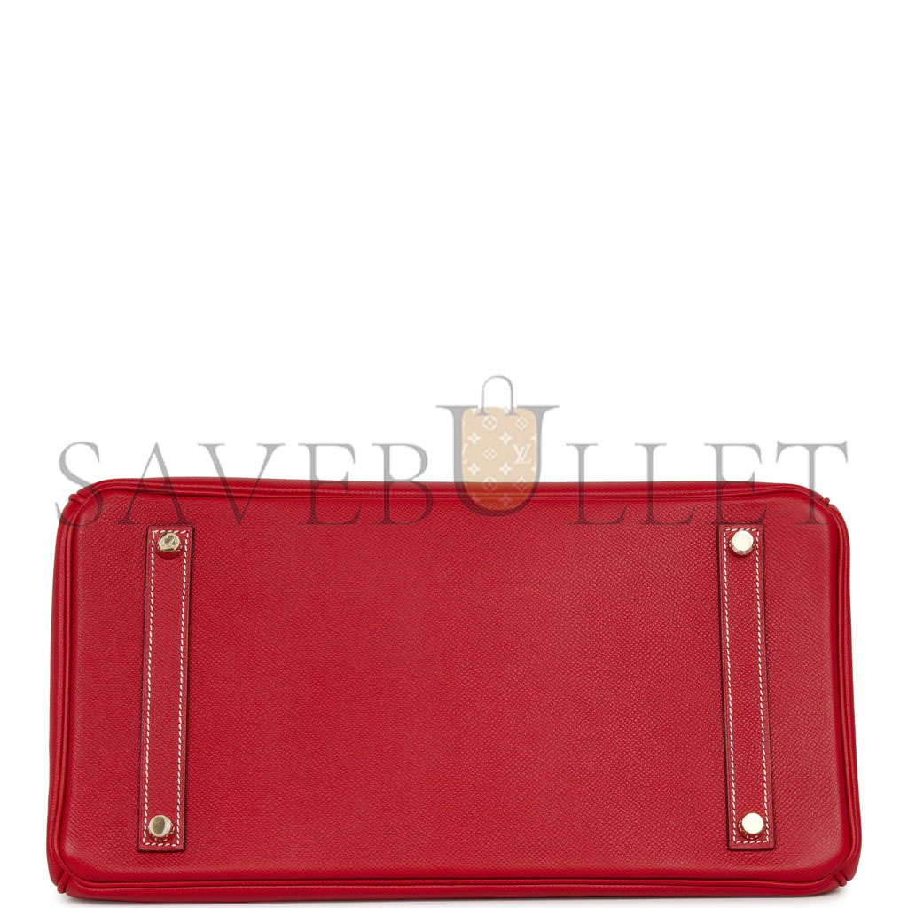 HERMES BIRKIN 35 ROUGE CASAQUE CANDY EPSOM PERMABRASS HARDWARE (35cm) HERMES BIRKIN 35 ROUGE CASAQUE CANDY EPSOM PERMABRASS HARDWARE (35cm)