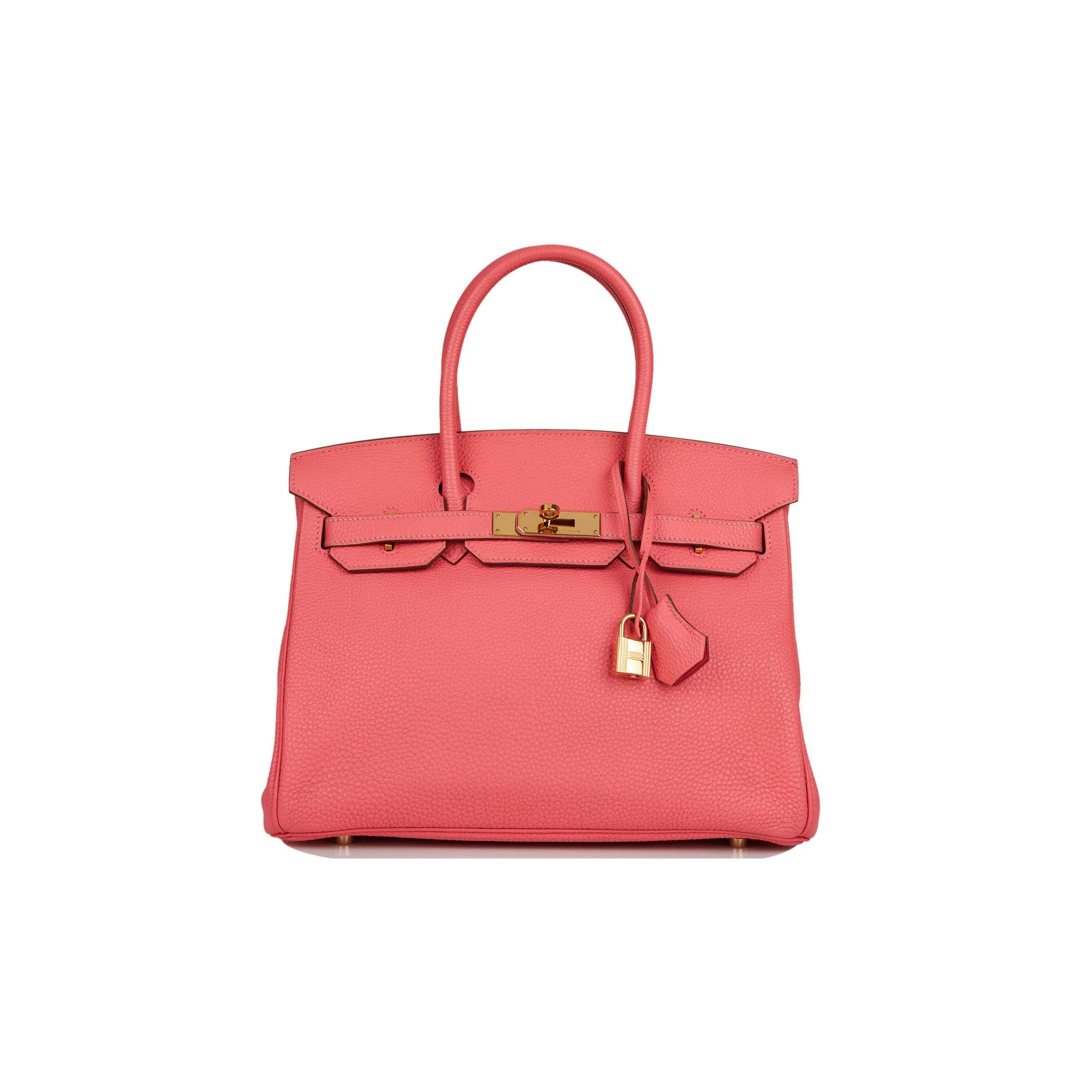 HERMES BIRKIN 30 ROSE LIPSTICK TOGO GOLD HARDWARE (30cm) HERMES BIRKIN 30 ROSE LIPSTICK TOGO GOLD HARDWARE (30cm)