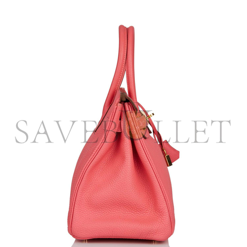 HERMES BIRKIN 30 ROSE LIPSTICK TOGO GOLD HARDWARE (30cm) HERMES BIRKIN 30 ROSE LIPSTICK TOGO GOLD HARDWARE (30cm)